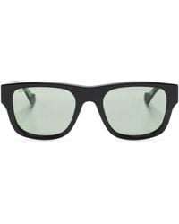 Gucci - Tortoiseshell Square-Frame Sunglasses - Lyst