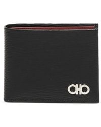 Ferragamo - Gancini-Logo Leather Wallet (Set Of Three) - Lyst
