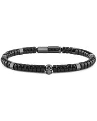 Philipp Plein - Beads Skull-Charm Bracelet - Lyst