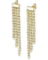 Desmo - Pendientes Largos Crystal - Lyst