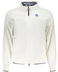North Sails - Sailor Logo-Patch Zip-Up Jacket - Lyst