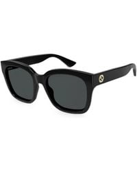 Gucci - Interlocking G Square-Frame Sunglasses - Lyst