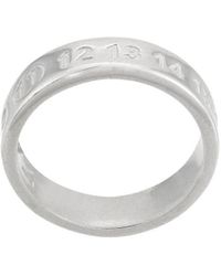 Maison Margiela Geprägter Ring - Mehrfarbig