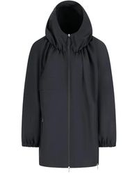 Jil Sander - Hooded Gathered Jacket - Lyst