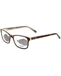 Fossil - Tortoiseshell-Effect Rectangle-Frame Glasses - Lyst
