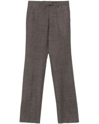 Etro - Pantalon Droit À Carreaux - Lyst