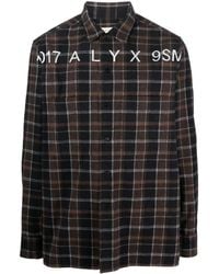 1017 ALYX 9SM - Hemd Mit Schottenkaro - Lyst