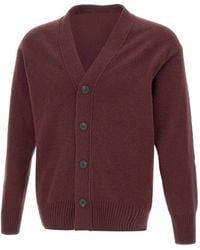 Gran Sasso - Cárdigan con cuello en V - Lyst