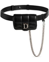 DSquared² - D2 Statement Leather Belt Bag - Lyst