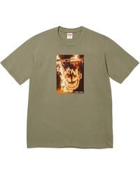 Supreme - X Spitfire Logo-Print T-Shirt - Lyst