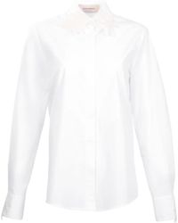 Silvia Tcherassi - Naroa Floral-Detail Shirt - Lyst