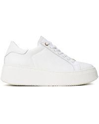 Twinset - Logo-Plaque Sneakers - Lyst