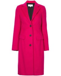 Calvin Klein Cappotto monopetto - Rosa
