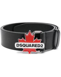 DSquared² - Portefeuille en cuir à plaque logo - Lyst