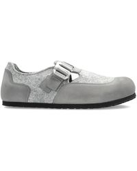 Birkenstock - London Nova Buckle-Strap Felt Loafers - Lyst