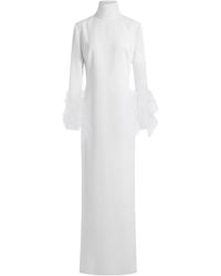 16Arlington - Arios Avondjurk Met Veren Afwerking - Lyst