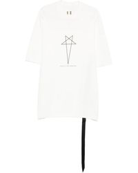 Rick Owens - Graphic Printed T-Shirt - Lyst