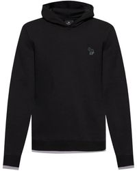 Paul Smith - Felpa Con Cappuccio E Motivo Zebra - Lyst