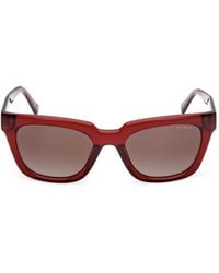 Guess - Sonnenbrille Mit Eckigem Gestell - Lyst
