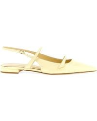 Alexandre Birman - Tita Patent Leather Slingback Flats - Lyst