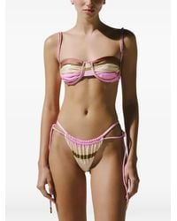Baobab - Lula Striped Bikini Bottoms - Lyst