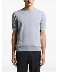Peserico - Klassisches T-Shirt - Lyst
