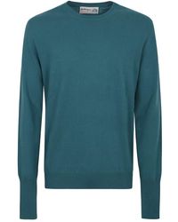 Ballantyne - Round Neck Cashmere Pullover - Lyst