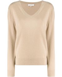 Vince - V-Neck Knitted Jumper - Lyst