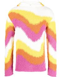 Marni - Crochet-knit Long-sleeve Hoodie - Lyst