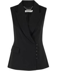 Jonathan Simkhai - Chain-Trimmed Button-Fastening Waistcoat - Lyst