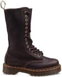 Dr. Martens - 1B99 Bex 14 Eye Leather Combat Boots - Lyst