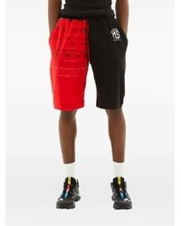 Marine Serre - Joggingshorts mit grafischem Print - Lyst
