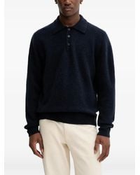 Filippa K - Knitted Polo Shirt - Lyst