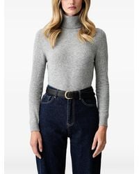 Barbour - Pendle Tartan-Patch Roll-Neck Sweater - Lyst