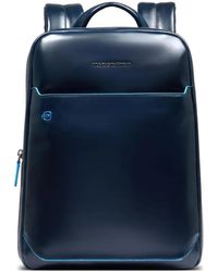 Piquadro - Sac À Dos Personnalisable Pour Ordinateur Portable 14 Pouces - Lyst