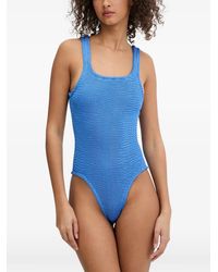 Paramidonna - Hailey Crinkle-Effect Swimsuit - Lyst
