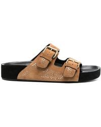 Isabel Marant - Lennyo Suede Sandals - Lyst
