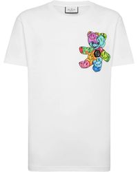 Philipp Plein - Graphic-Print Cotton T-Shirt - Lyst