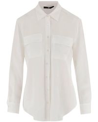 F.it - Flap-Pocket Buttoned Shirt - Lyst