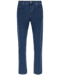 Gucci - Logo-Patch Slim Jeans - Lyst