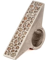 Parts Of 4 - Sistema Sterling- Diamond Ring - Lyst