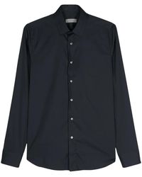 Canali - Classic-Collar Long-Sleeve Shirt - Lyst