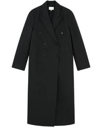 Loulou de Saison - Doppelreihiger Temo Mantel Mit Revers - Lyst