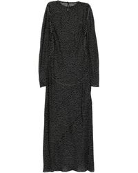 SIR. - Lisander Polka-Dot Long-Sleeve Dress - Lyst