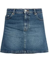A.P.C. - Minigonna Moss - Lyst