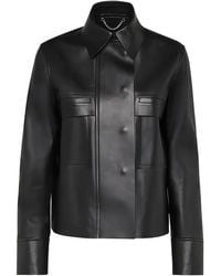 Ferragamo - Leather Jacket - Lyst