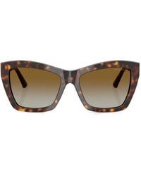 Jimmy Choo - Jc5031 Tortoiseshell Cat-Eye Sunglasses - Lyst