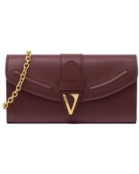 Versace - Clutch Mit Logo-Detail - Lyst
