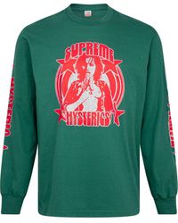 Supreme X Hysteric Glamour Long-sleeve T-shirt - Green