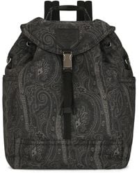 Etro - Pegaso-Motif Paisley-Print Backpack - Lyst